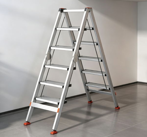 Multifunctional Aluminum Alloy Folding Ladder | Suitable for Indoor and Outdoor Use